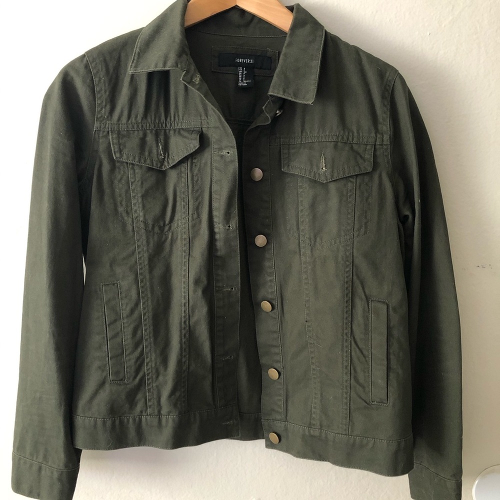 Olive Utility Jacket